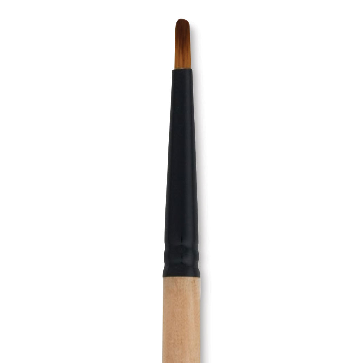 Dynasty Black Gold Brush - Deerfoot, Short Handle, Size 1/8"