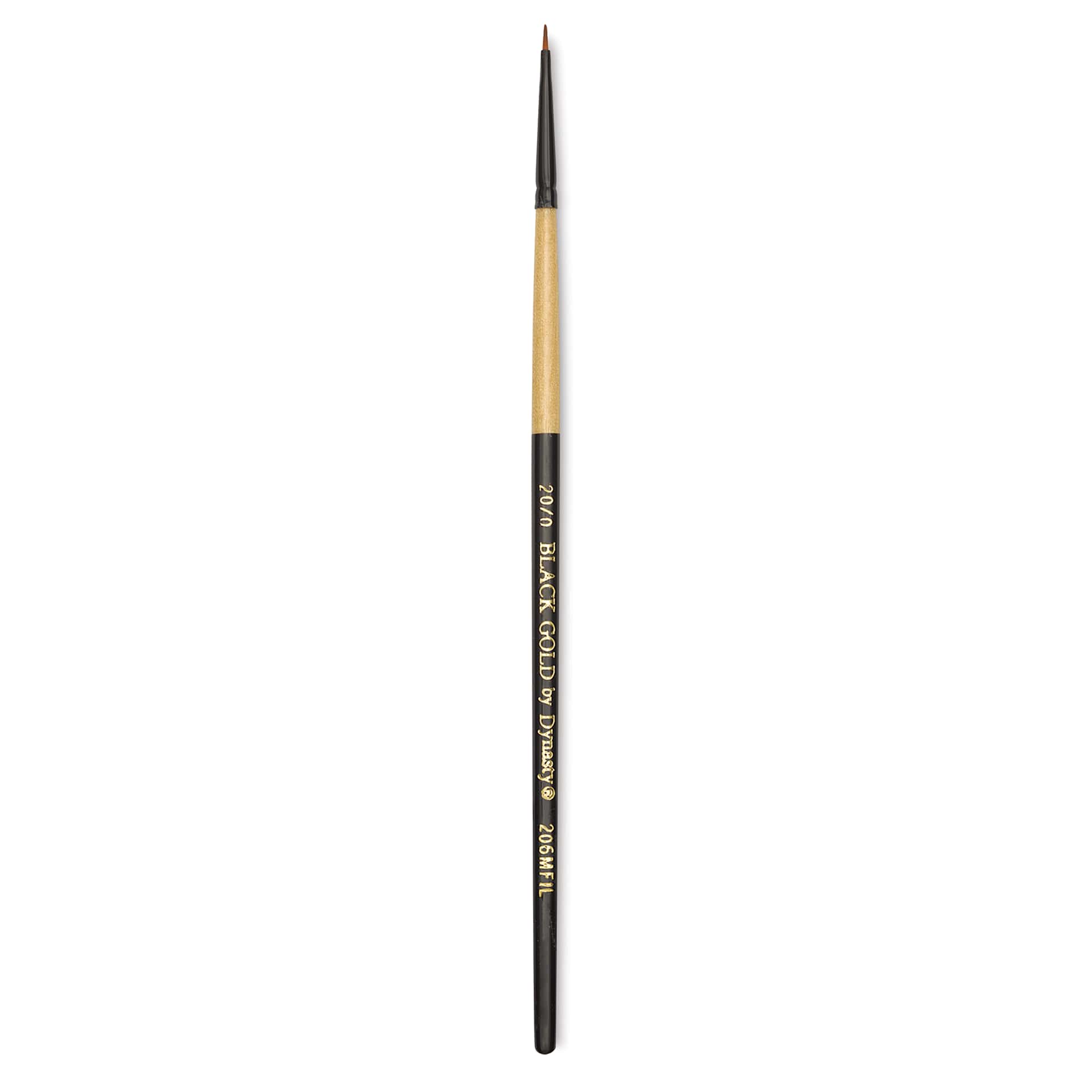 Dynasty Black Gold Brush - Mini Filbert