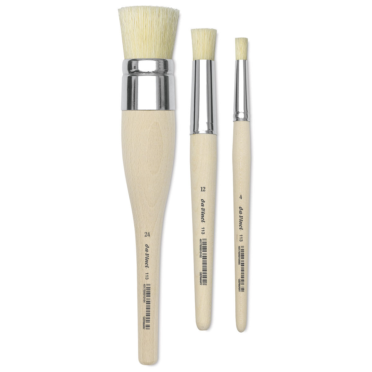 Da Vinci Artist Bristle Brush - Series 113 with traditional handles