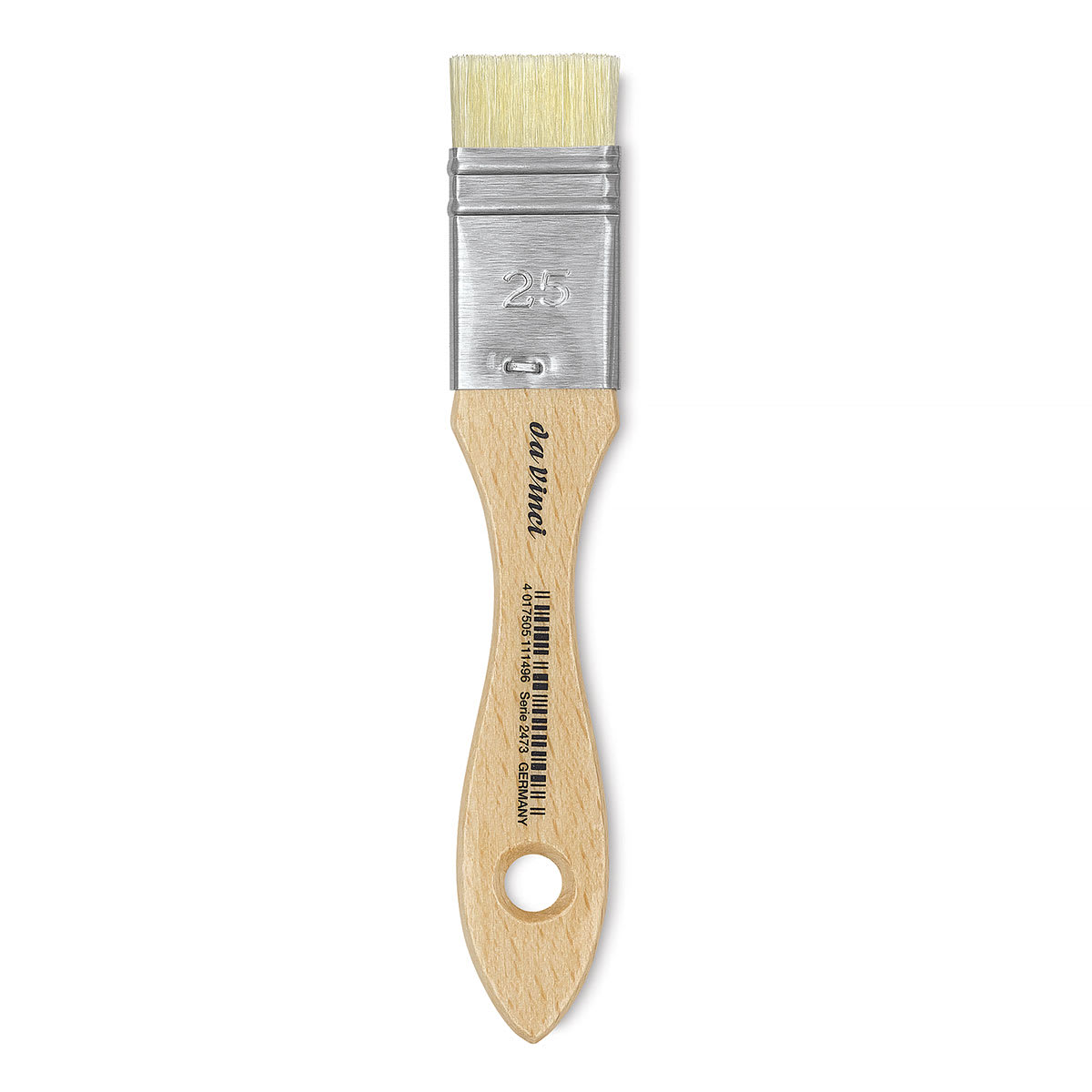 Da Vinci Maestro 2 Hog Bristle Brush - Mottler Extra Short, Short Handle, Size 25