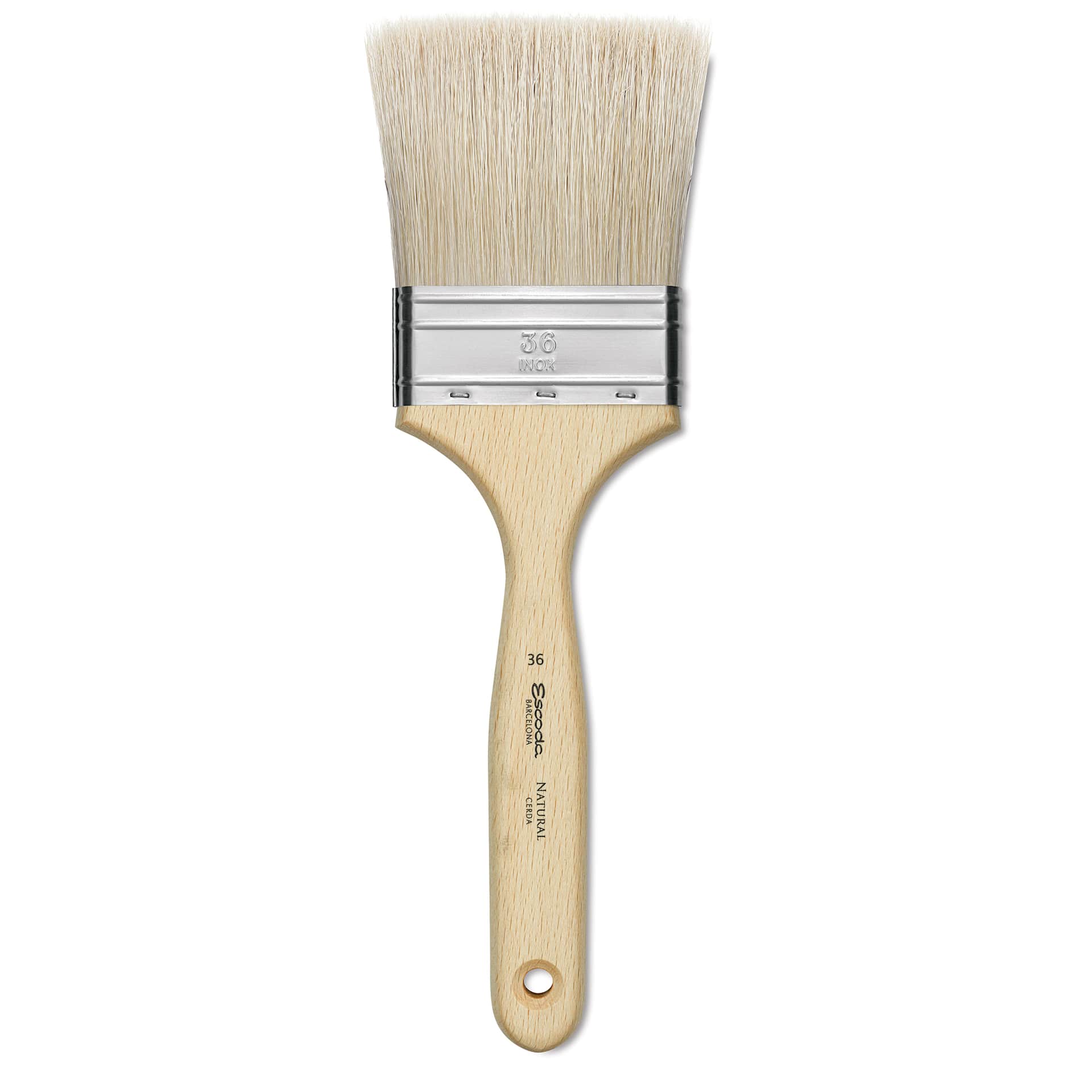 Escoda Natural Chungking Bristle Brush - Triple Thickness, Size 36
