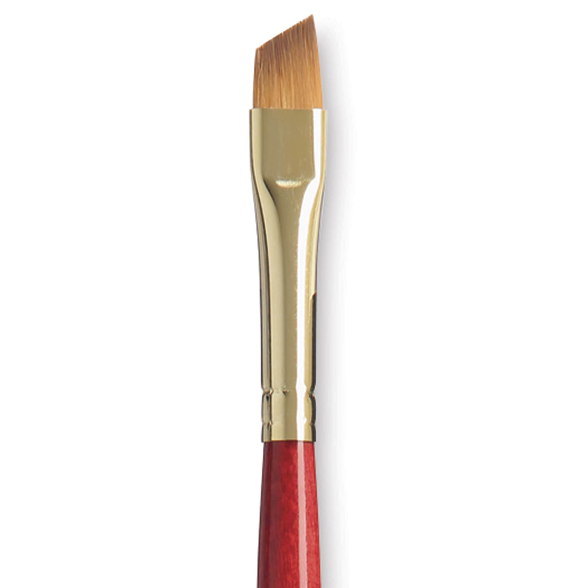 Princeton Heritage Sable Brush - Angular Shader, Short Handle, Size 1/4"