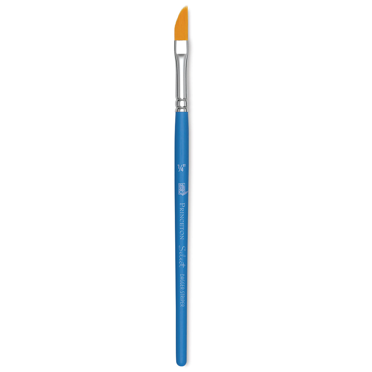 Princeton Select Synthetic Brush - Dagger Striper, Short Handle, Size 1/4"