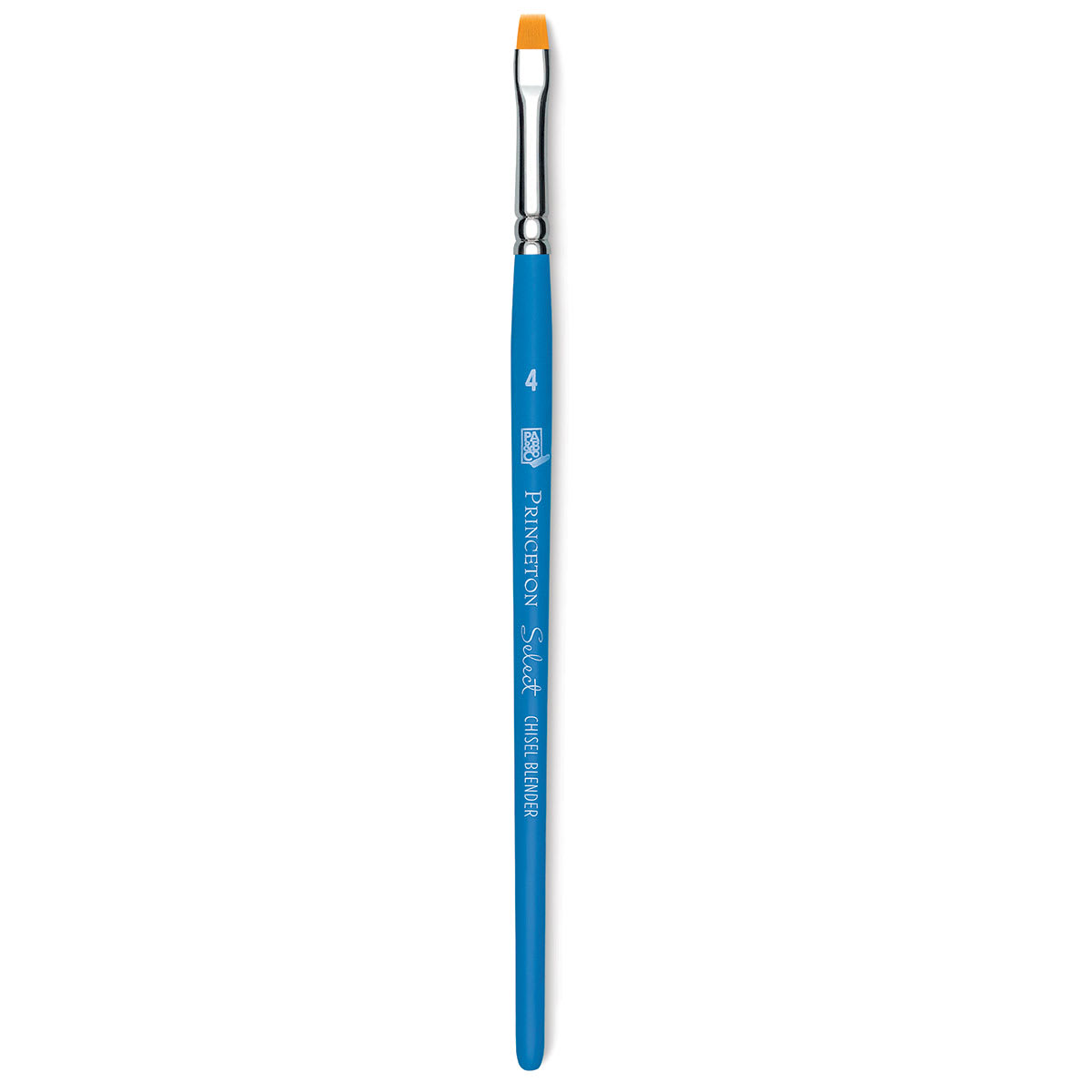 Princeton Select Synthetic Brush - Chisel Blender, Short Handle, Size 4