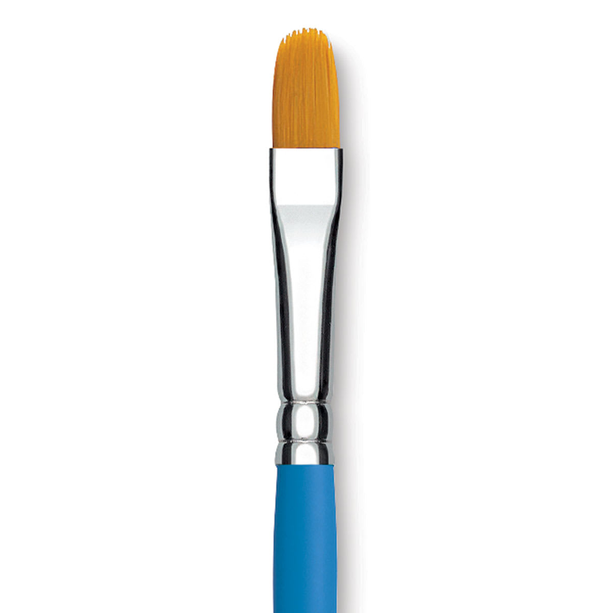 Princeton Select Synthetic Brush - Filbert, Short Handle, Size 8 close up