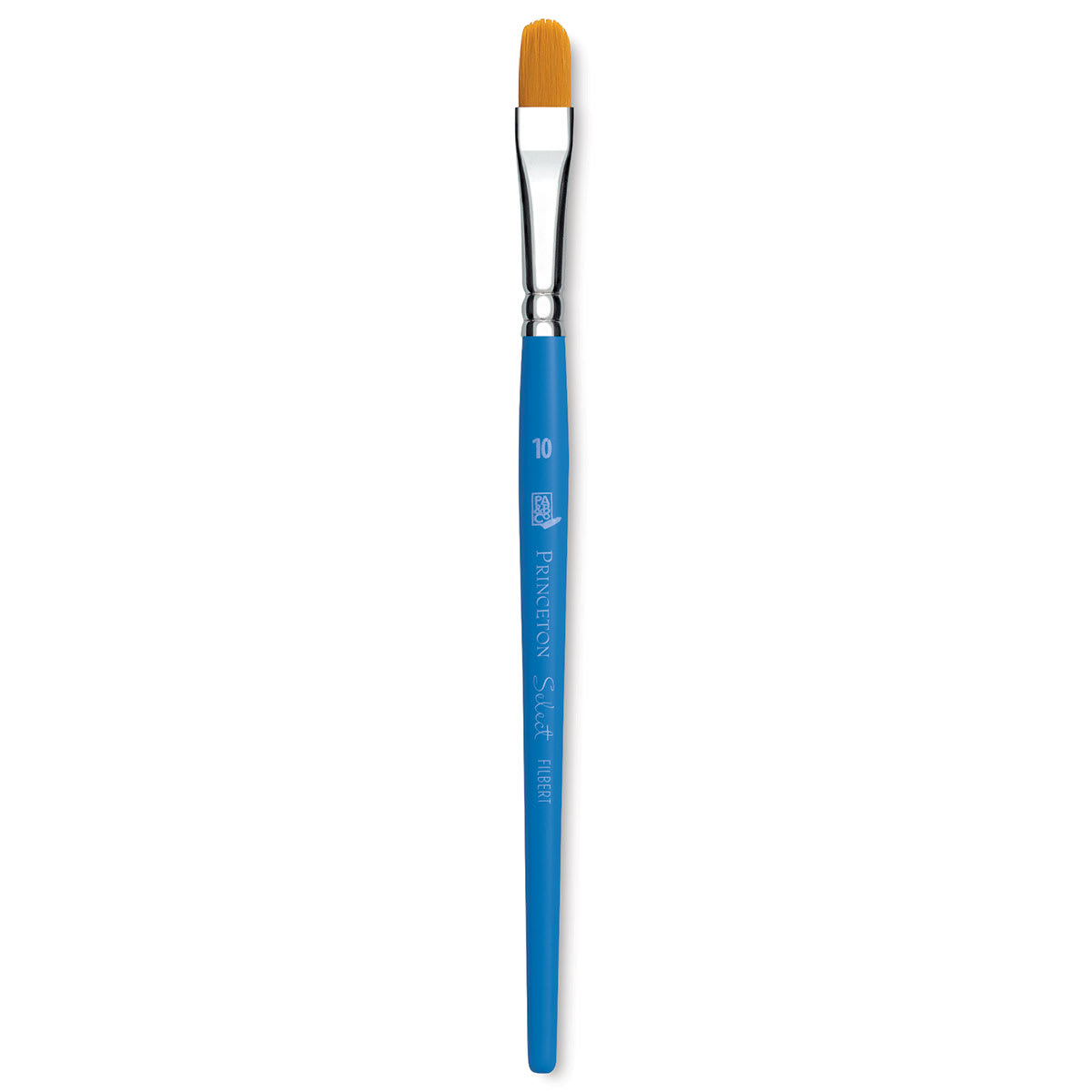 Princeton Select Synthetic Brush - Filbert, Short Handle, Size 10