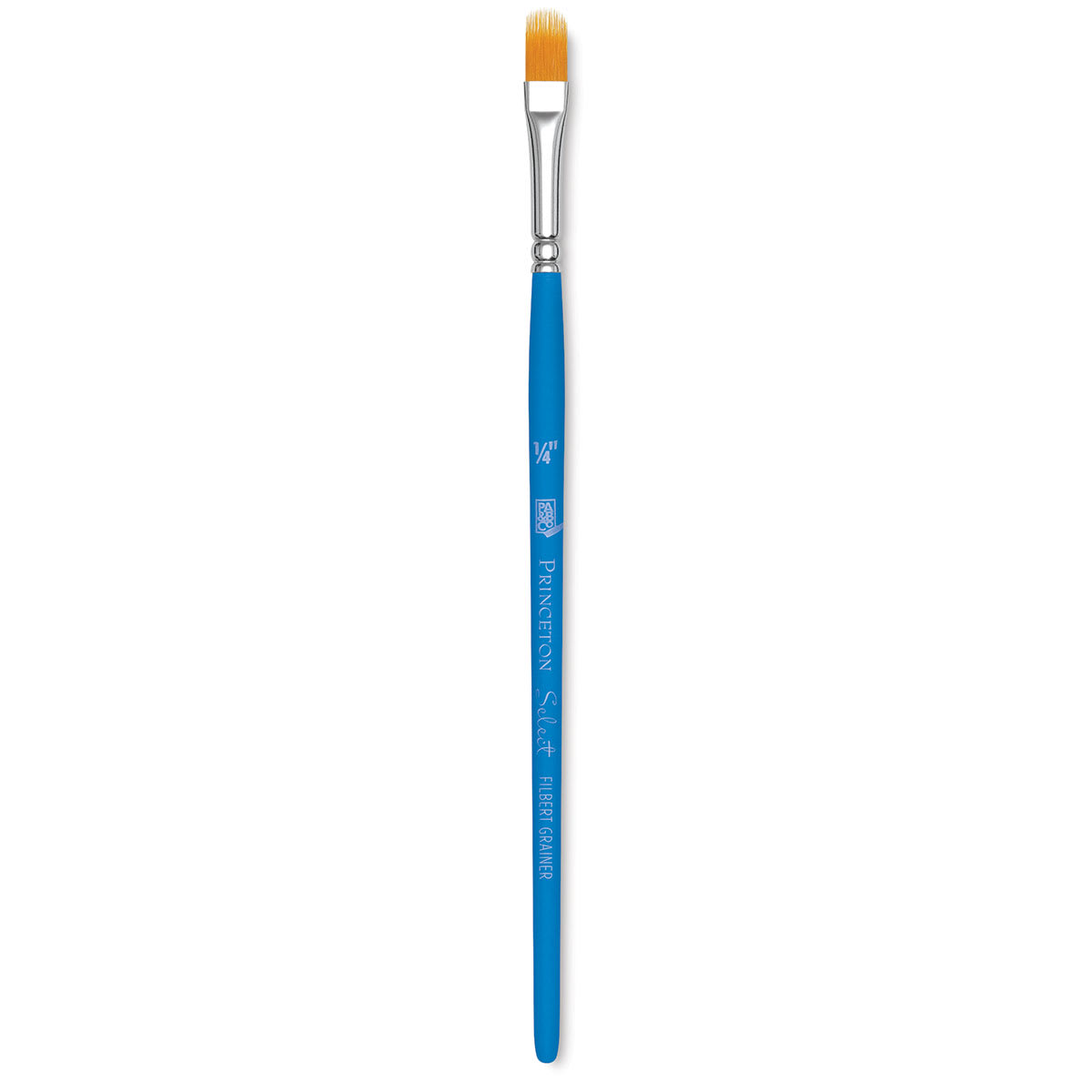 Princeton Select Synthetic Brush - Filbert Grainer, Short Handle, Size 1/4"