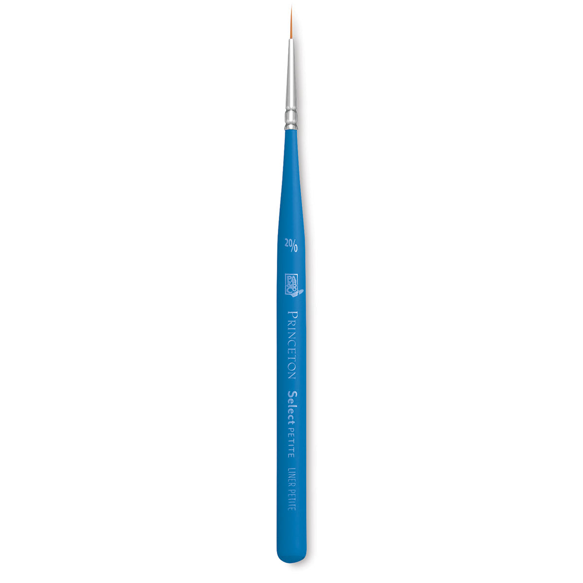Princeton Select Synthetic Brush - Liner, Mini Handle, Size 20/0 (full length)