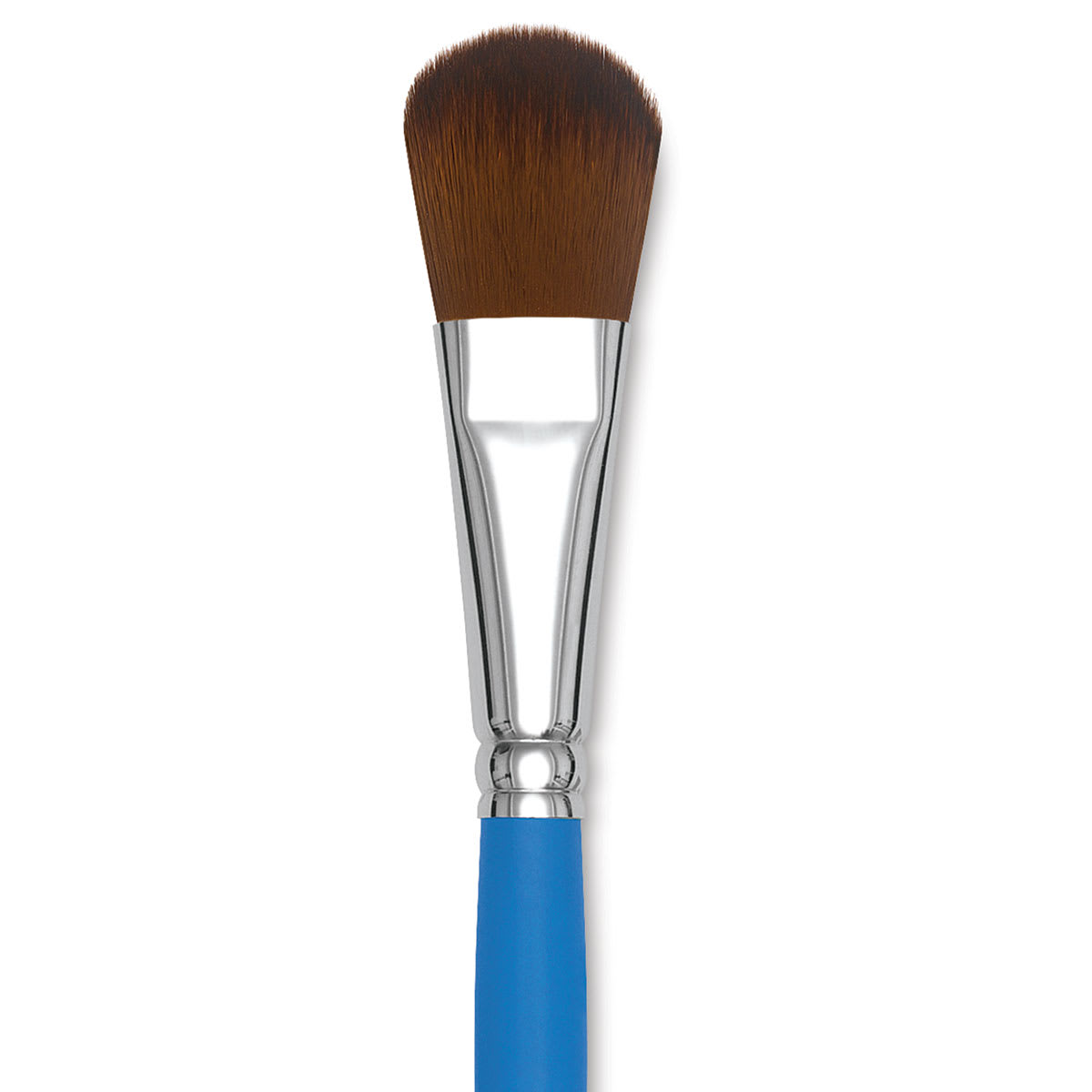 Princeton Select Synthetic Brush - Wave Oval Mop, Short Handle, Size 3/4" close up Princeton Select Synthetic Brush - Wave Oval Mop, Short Handle, Size 3/4" close up