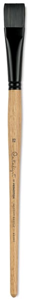 Princeton Catalyst Polytip Bristle Brush - Bright, Long Handle, Size 12 Princeton Catalyst Polytip Bristle Brush - Bright, Long Handle, Size 12