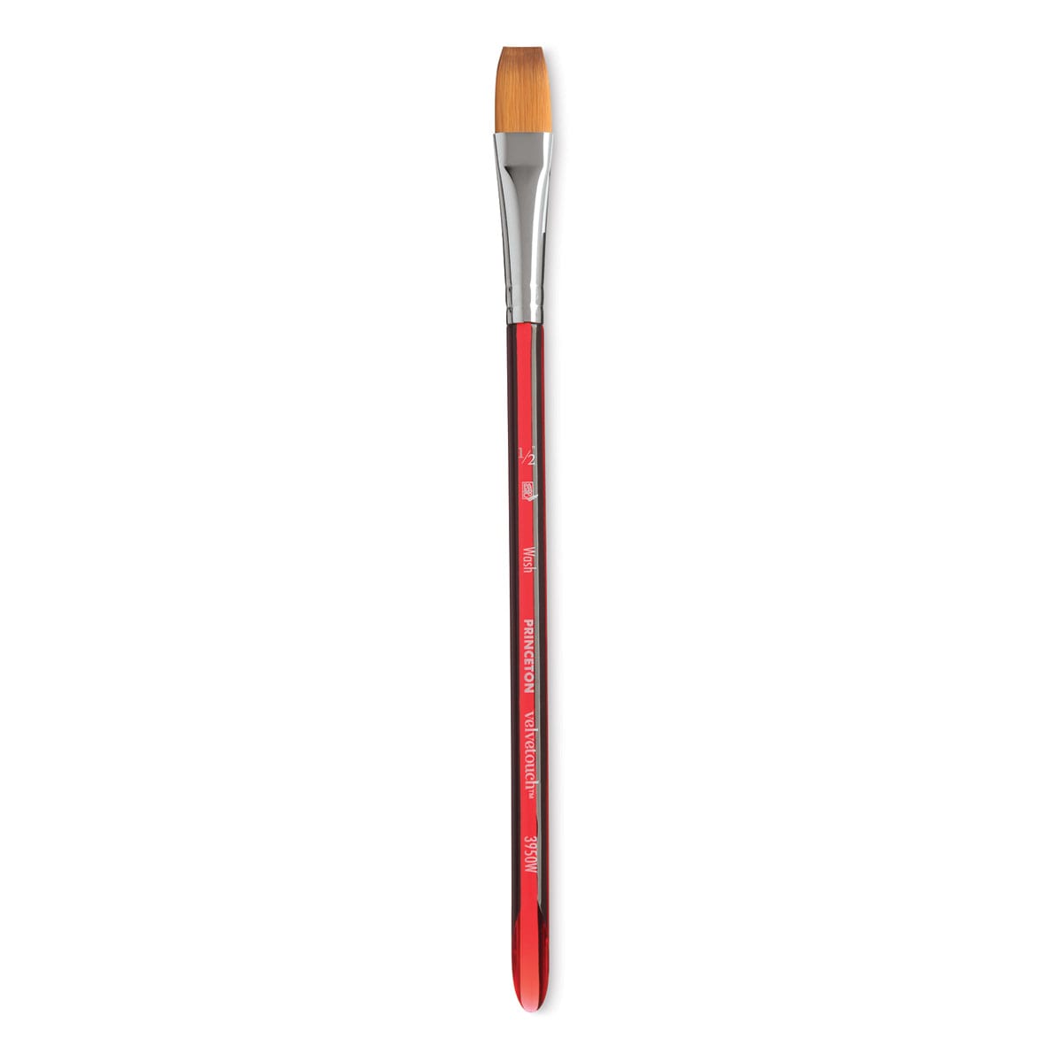 Princeton Velvetouch Series 3950 Synthetic Brush - Wash, Size 1/2"