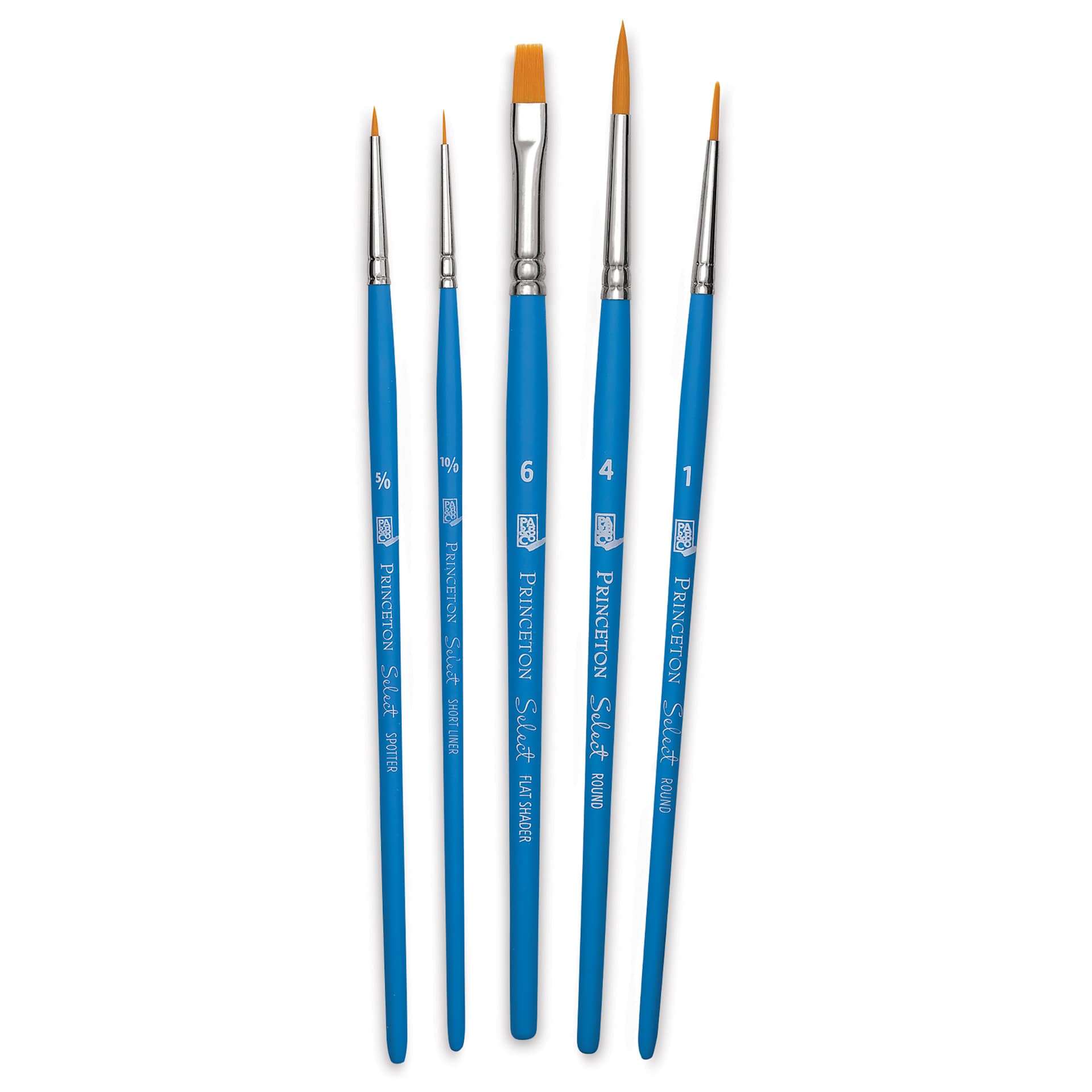 Princeton Select Brush Set - Brush Set No. 15, Set of 5 Princeton Select Brush Set - Brush Set No. 15, Set of 5