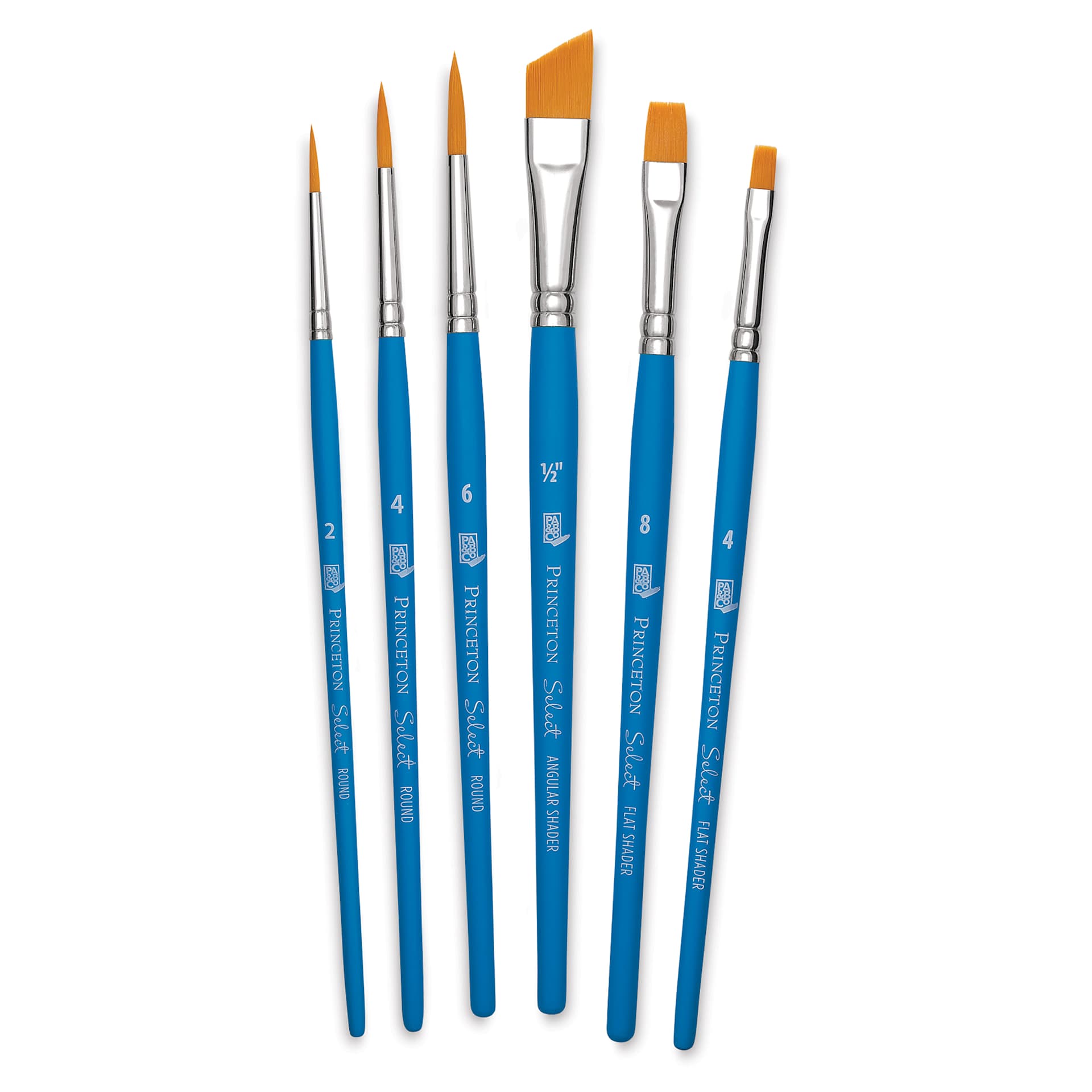 Princeton Select Brush Set - Brush Set No. 22, Set of 6