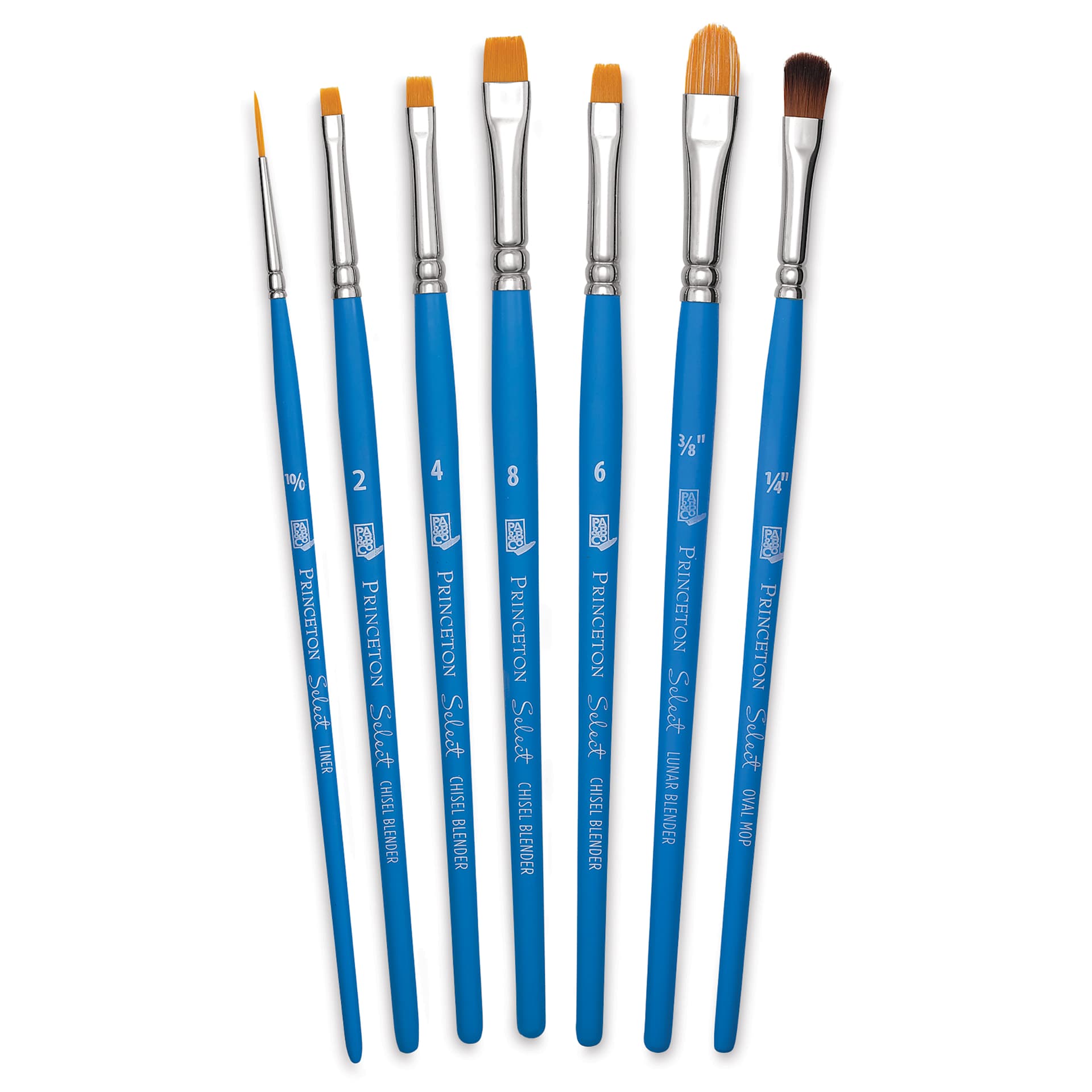 Princeton Select Brush Set - Brush Set No. 23, Set of 7 Princeton Select Brush Set - Brush Set No. 23, Set of 7