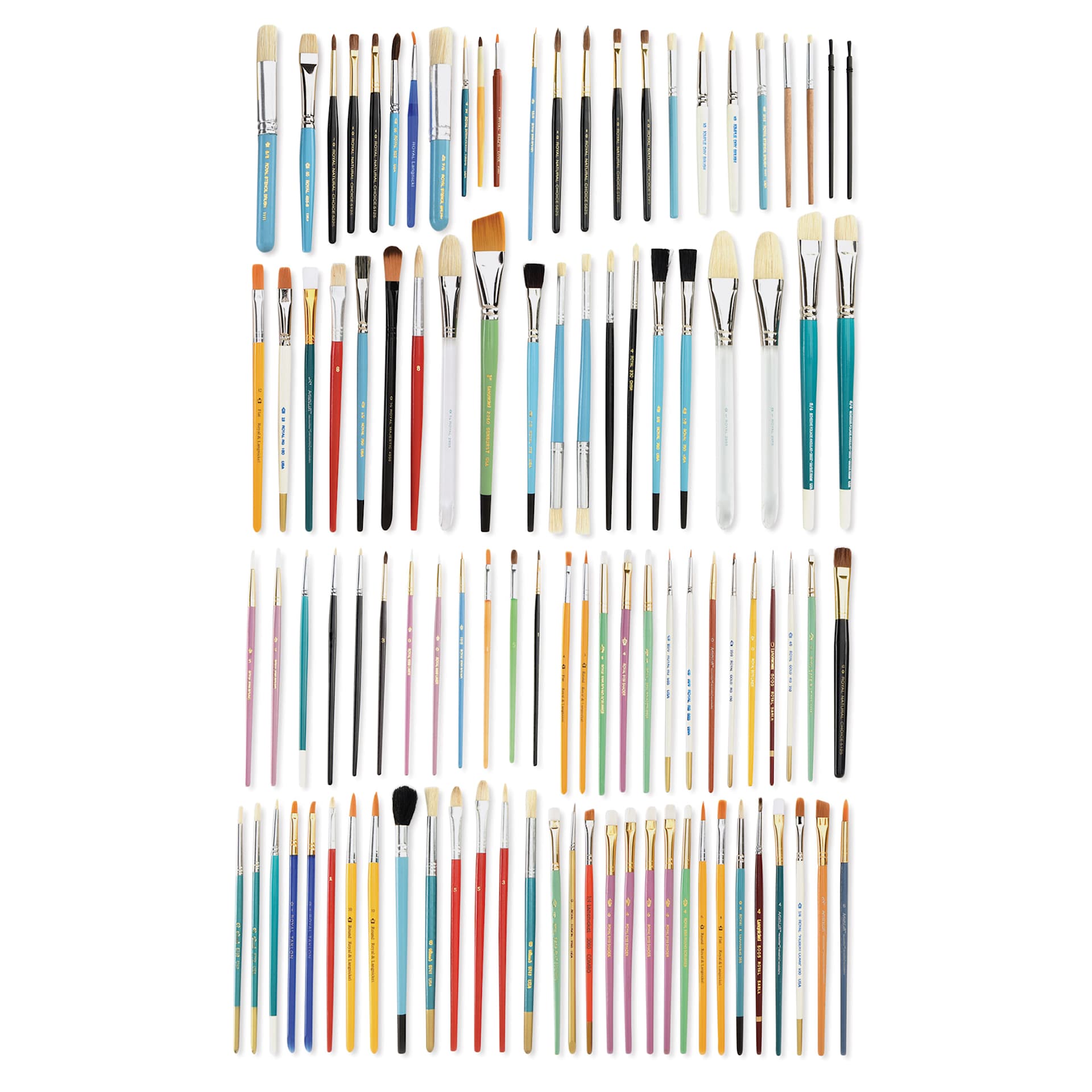 Royal & Langnickel Scratch and Dent Brushes - Assortment, Pkg of 100