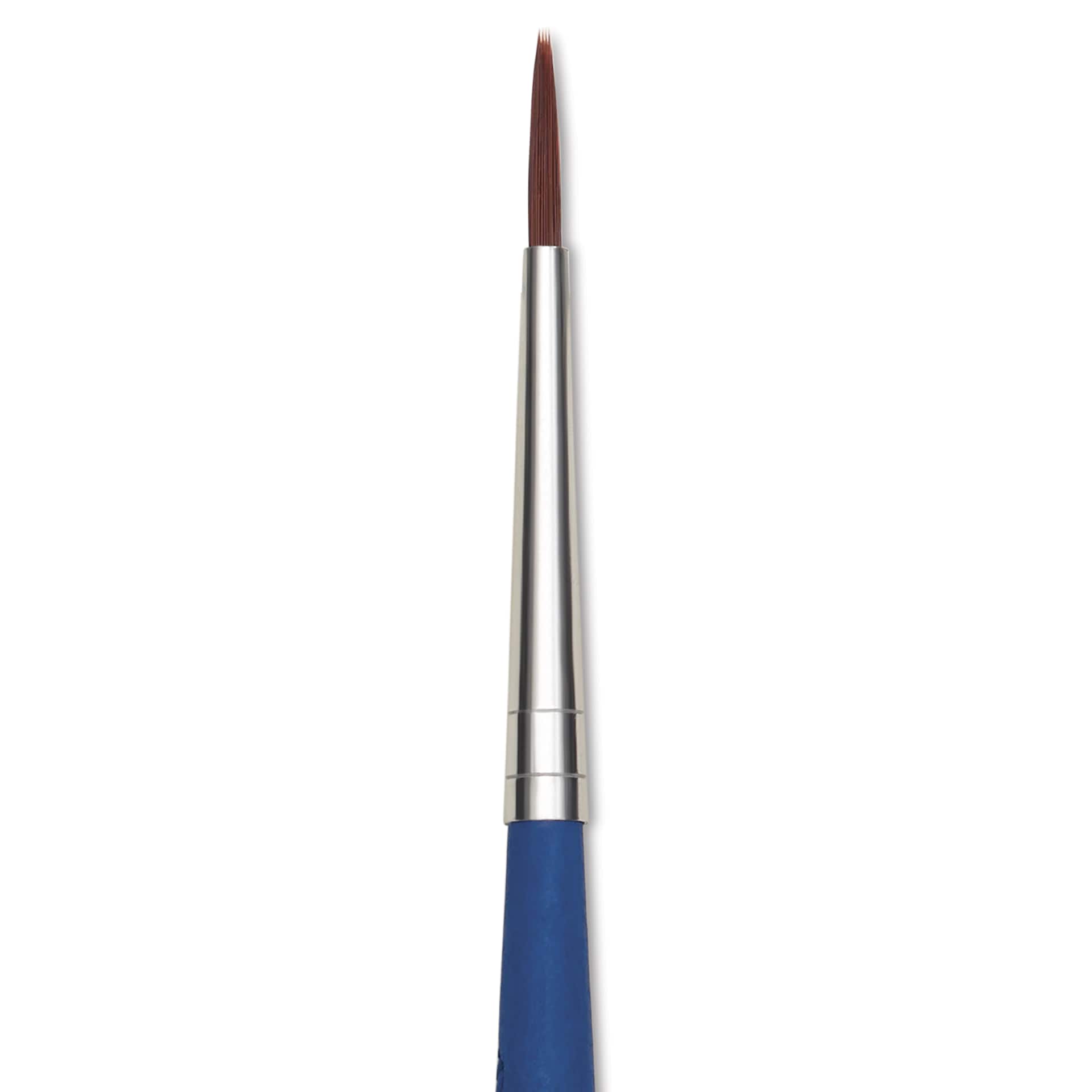 Da Vinci Forte Acrylics Synthetic Brush - Round, Long Handle, Size 0, close-up