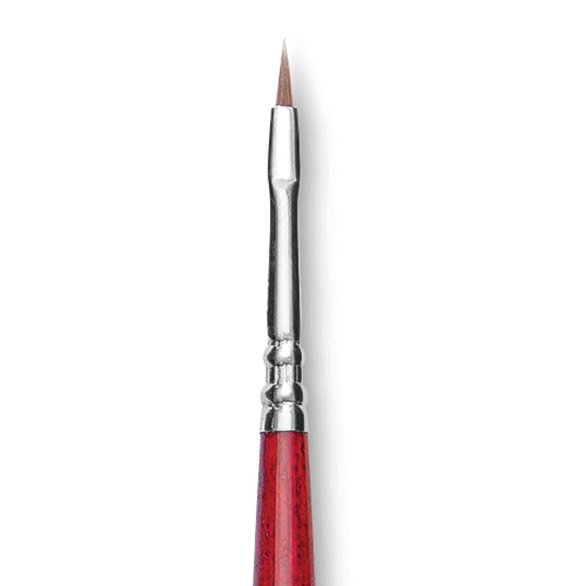 Escoda Opera Takatsu Synthetic Brush - Bright, Long Handle, Size 1 close up