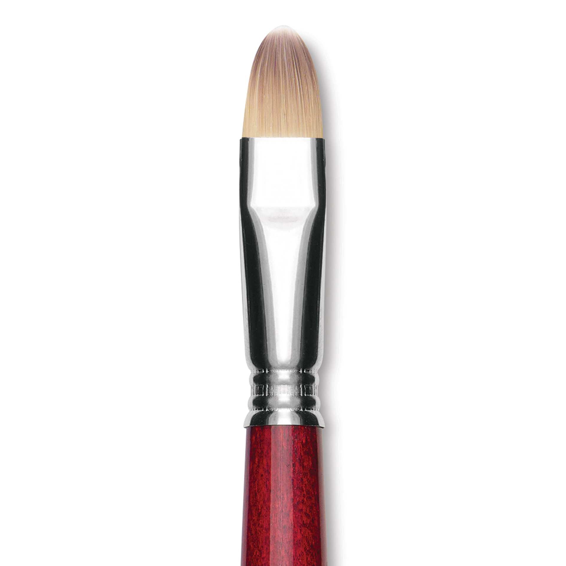 Escoda Opera Takatsu Synthetic Brush - Bright, Long Handle, Size 16 close up