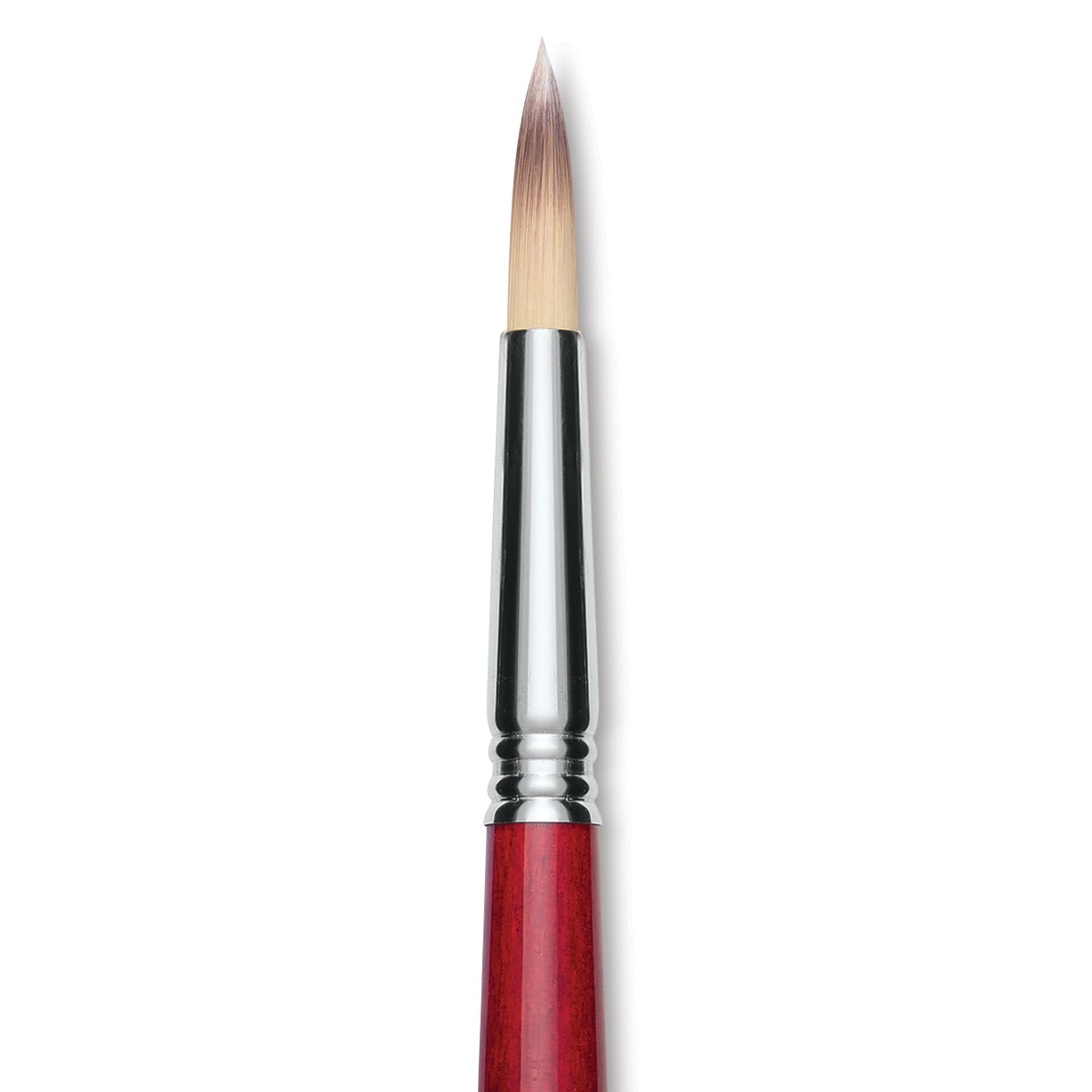 Escoda Opera Takatsu Synthetic Brush - Round, Long Handle, Size 14 close up