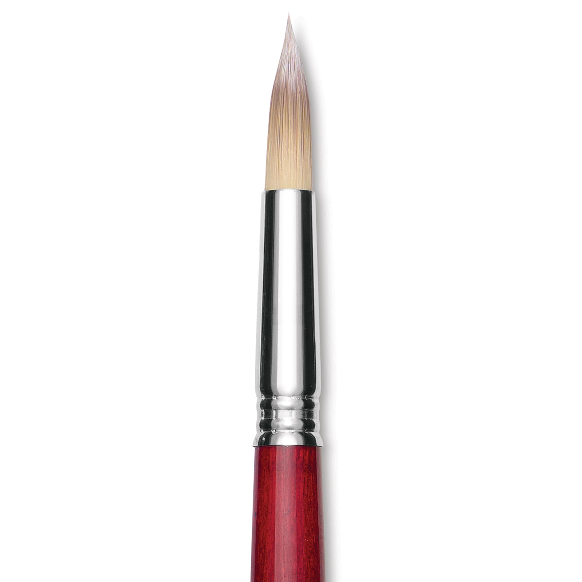 Escoda Opera Takatsu Synthetic Brush - Round, Long Handle, Size 16 close up