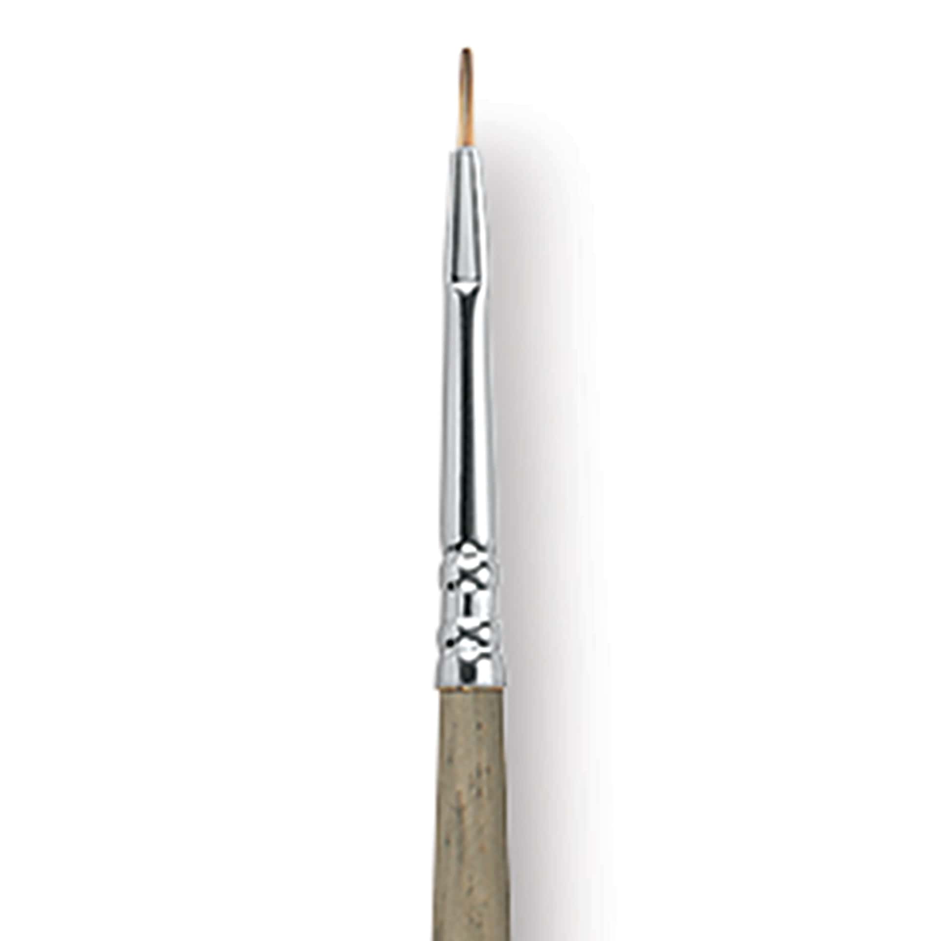 Escoda Modernista Tadami Synthetic Mongoose Brush - Bright, Long Handle, Size 0