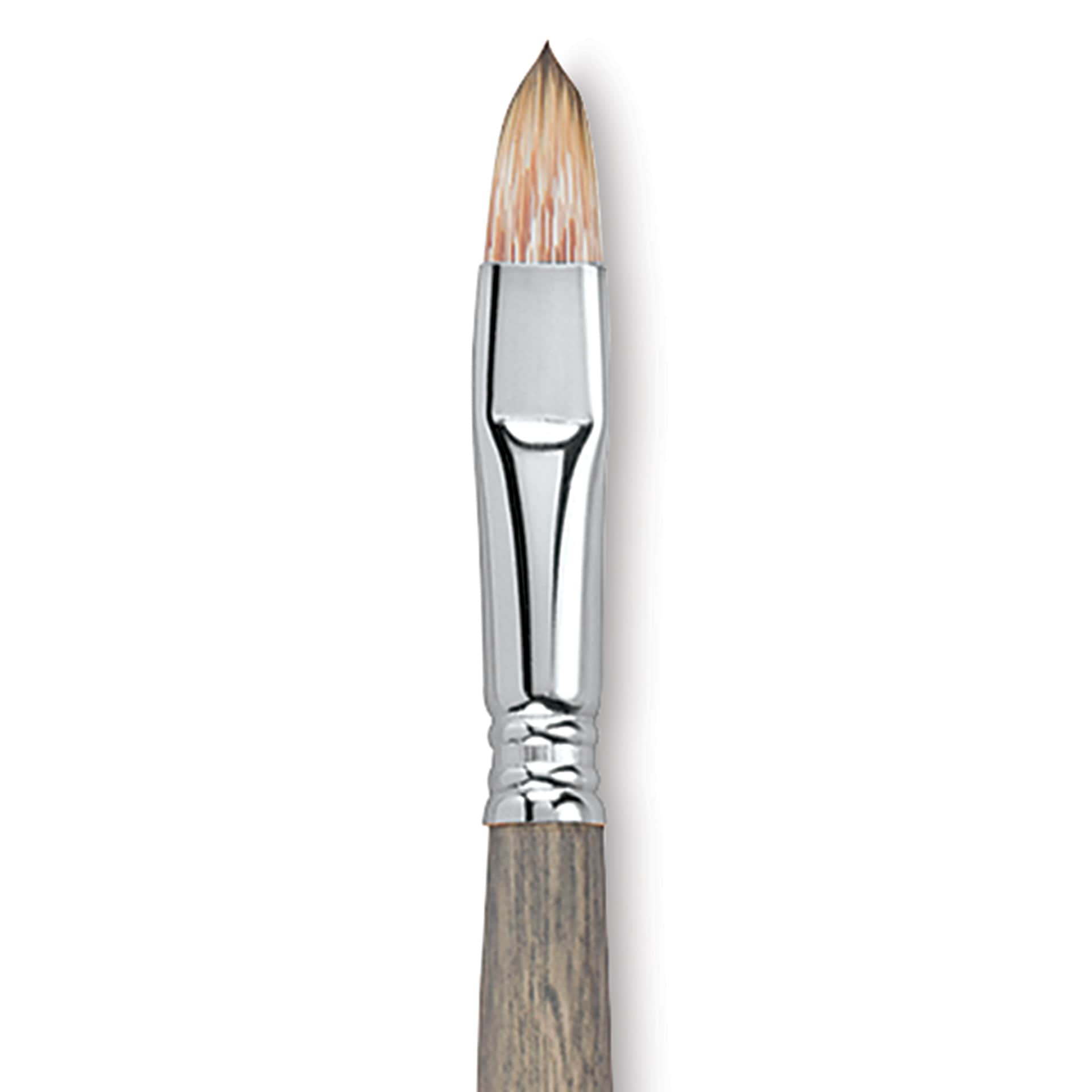 Escoda Modernista Tadami Synthetic Mongoose Brush - Bright, Long Handle, Size 12
