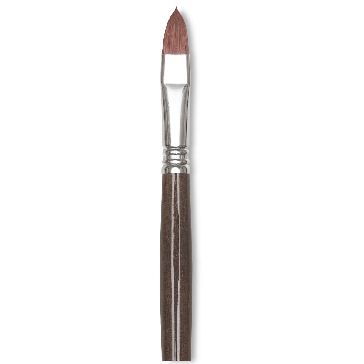 Escoda Primera Teijin Synthetic Brush - Filbert, Long Handle, Size 6