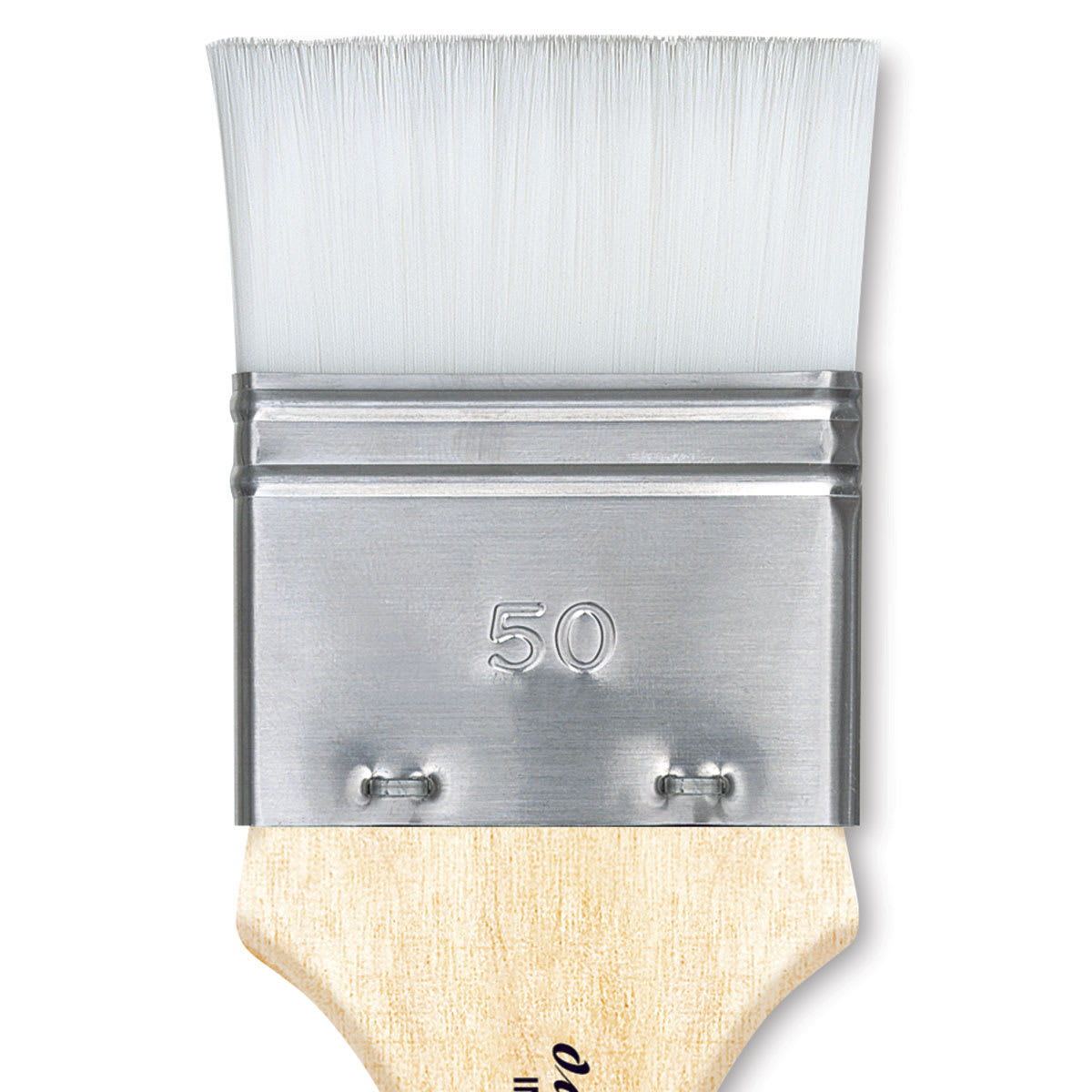 Da Vinci Impasto Brush - Mottler, Short Handle, Size 50 close up