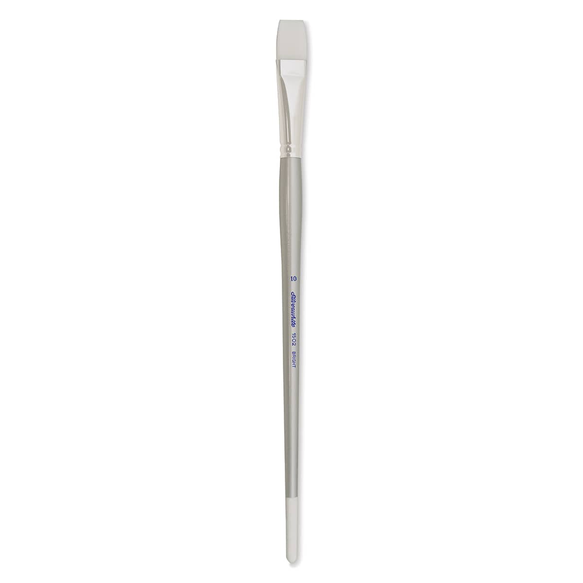 Silver Brush Silverwhite Synthetic Brush - Bright, Long Handle, Size 10