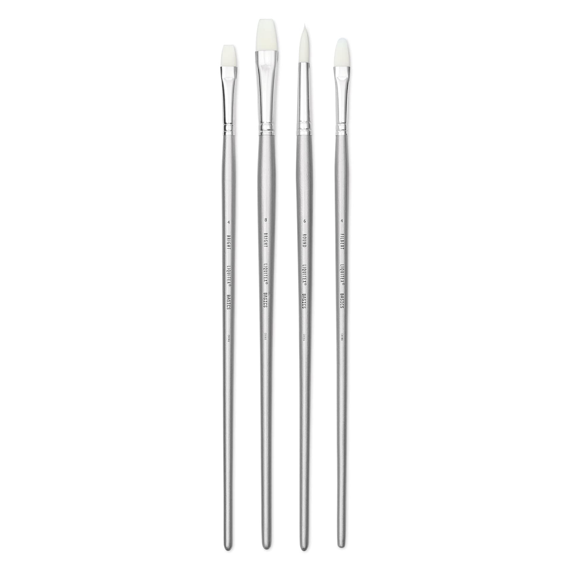 Liquitex Basics Synthetic Brushes - Set of 4