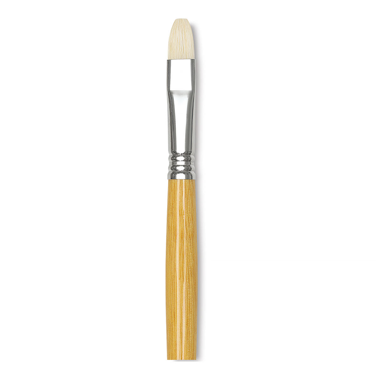 Escoda Clasico Chungking White Bristle - Single Bright Brush shown upright
