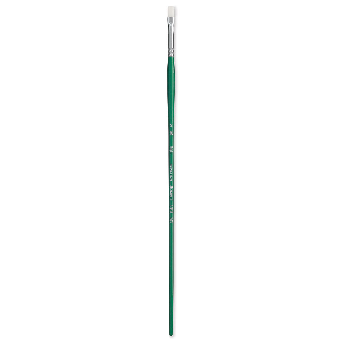 Princeton Synthetic Bristle Brush - Bright, Size 2