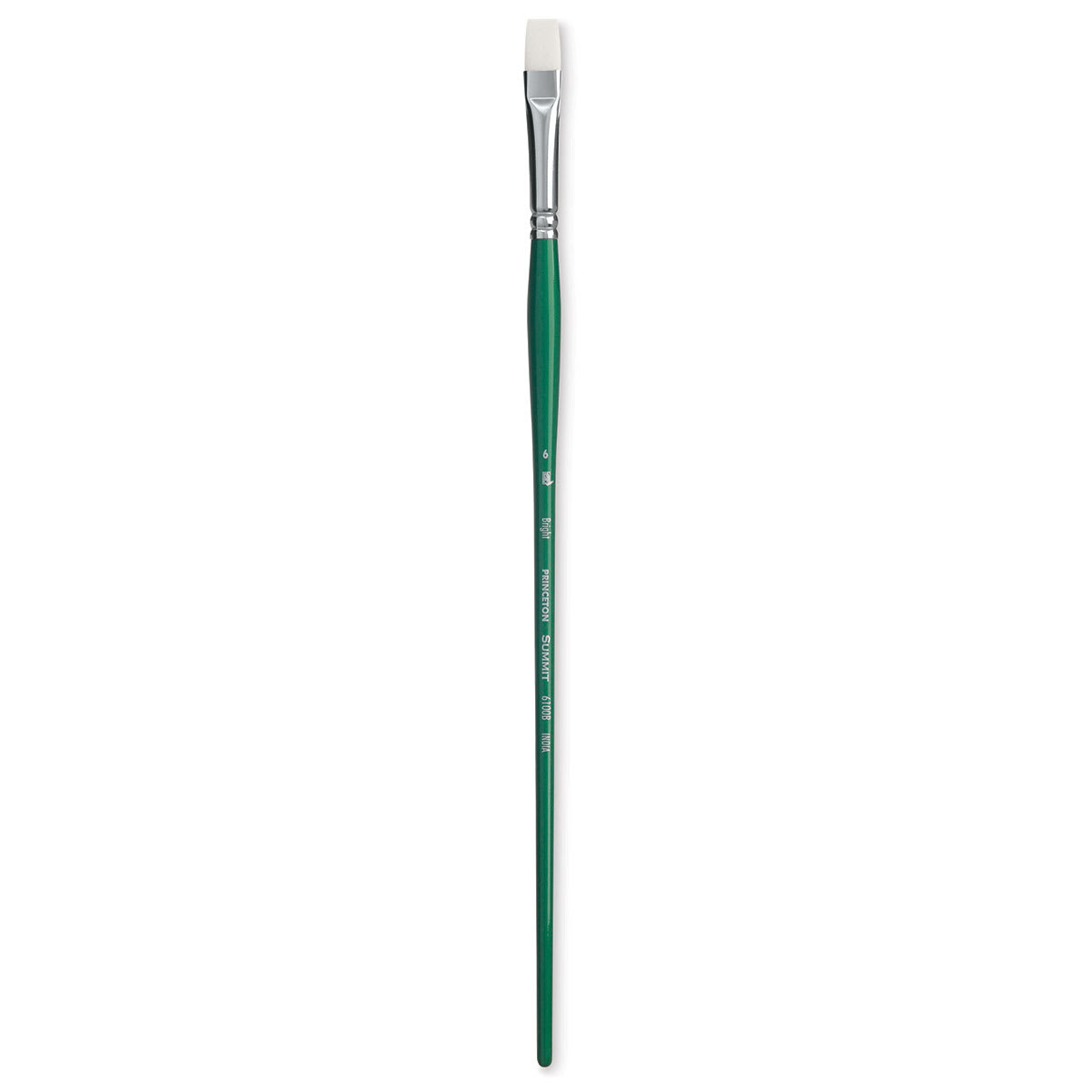 Princeton Synthetic Bristle Brush - Bright, Size 6