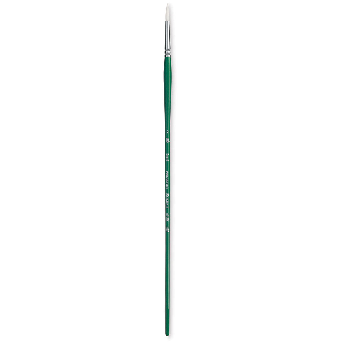 Princeton Synthetic Bristle Brush - Round, Size 2