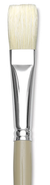 Robert Simmons Signet Bristle Brush - Flat, Size 10 Close-up