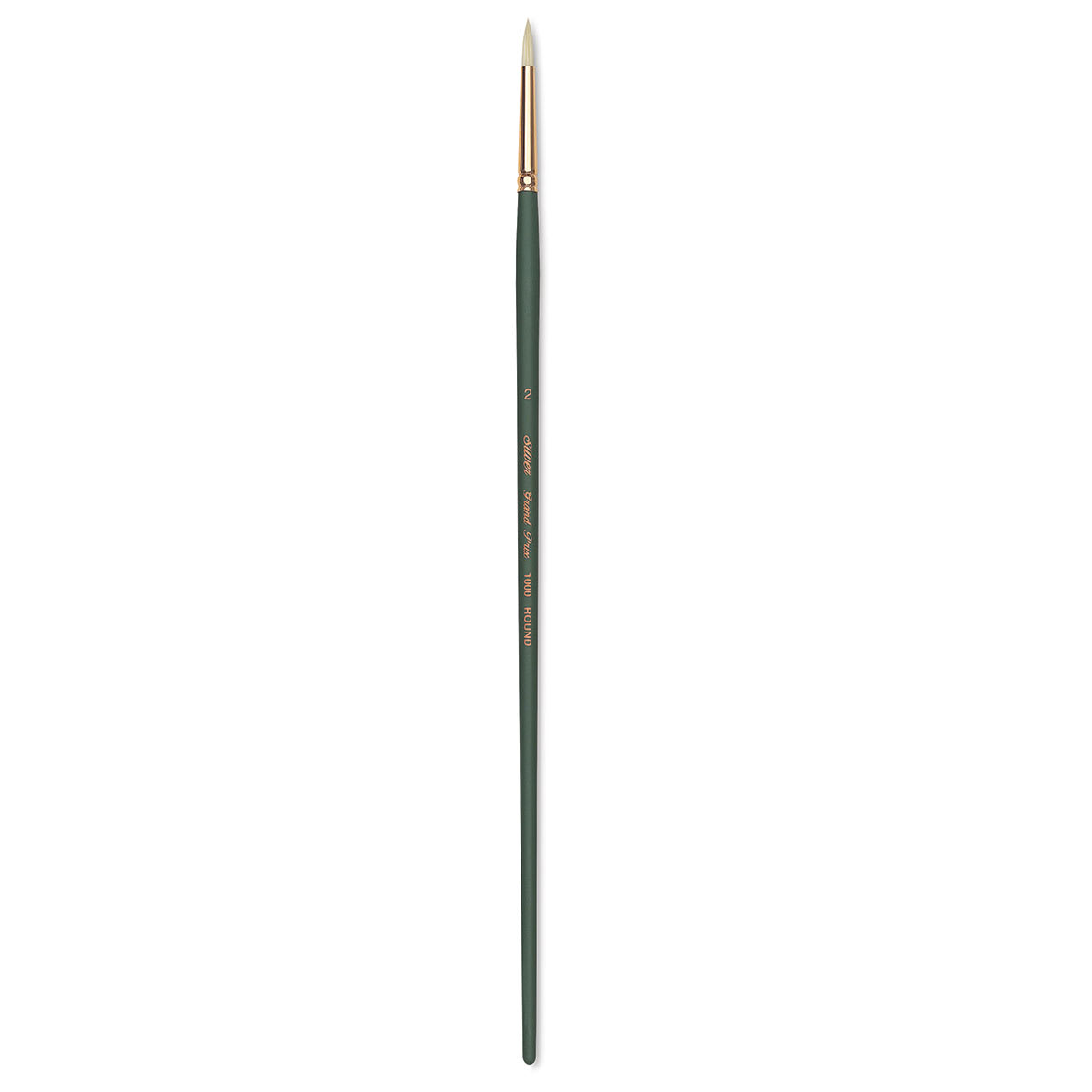 Silver Brush Grand Prix Super Brush - Round, Long Handle, Size 2