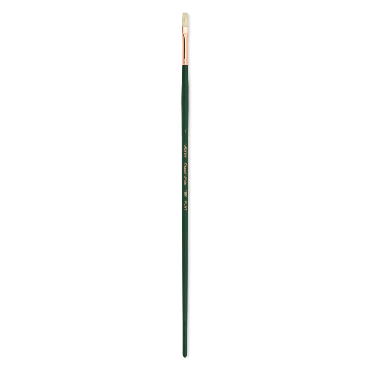 Silver Brush Grand Prix Super Brush - Flat, Long Handle, Size 1