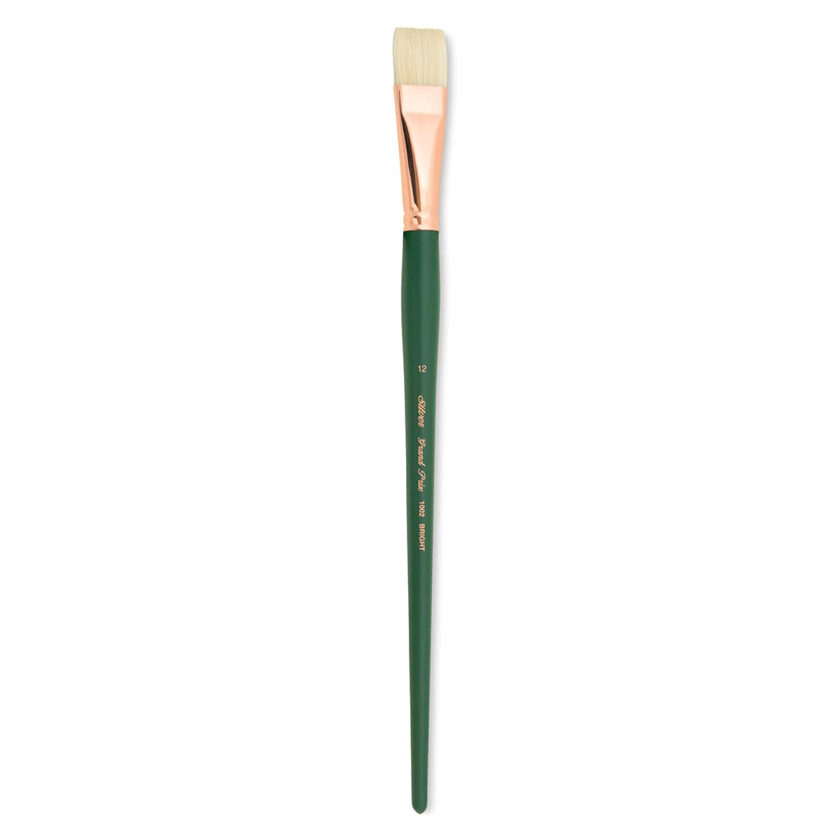 Silver Brush Grand Prix Super Brush - Bright, Long Handle, Size 12