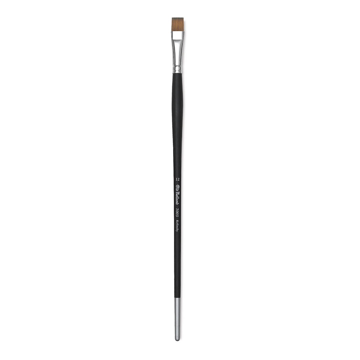 Old Holland Kolinsky Sable Brush - Bright, Long Handle, Size 12