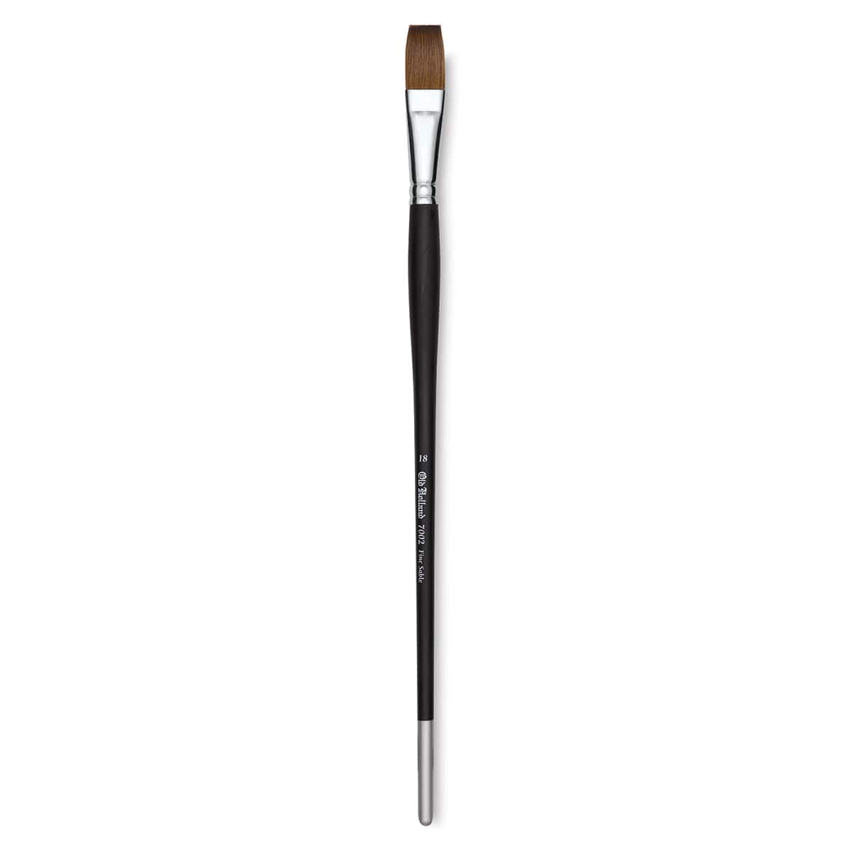 Old Holland Kolinsky Sable Brush - Bright, Long Handle, Size 18