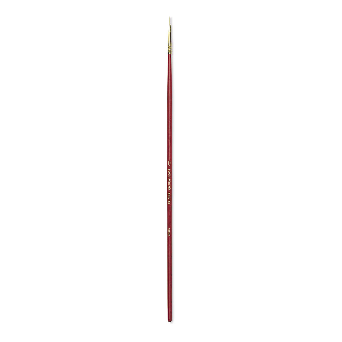 Blick Master Bristle Brush - Filbert, Long Handle, Size 0