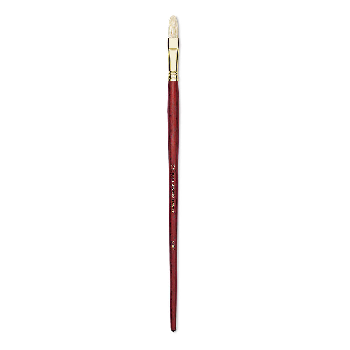 Blick Master Bristle Brush - Filbert, Long Handle, Size 12