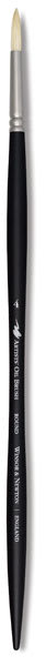 Winsor & Newton Artists' Oil Brushes - Long Handled Round brush upright Winsor & Newton Artists' Oil Brushes - Long Handled Round brush upright