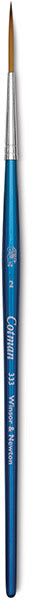 Winsor & Newton Cotman Watercolor Brush - Rigger, Short Handle, Size 2