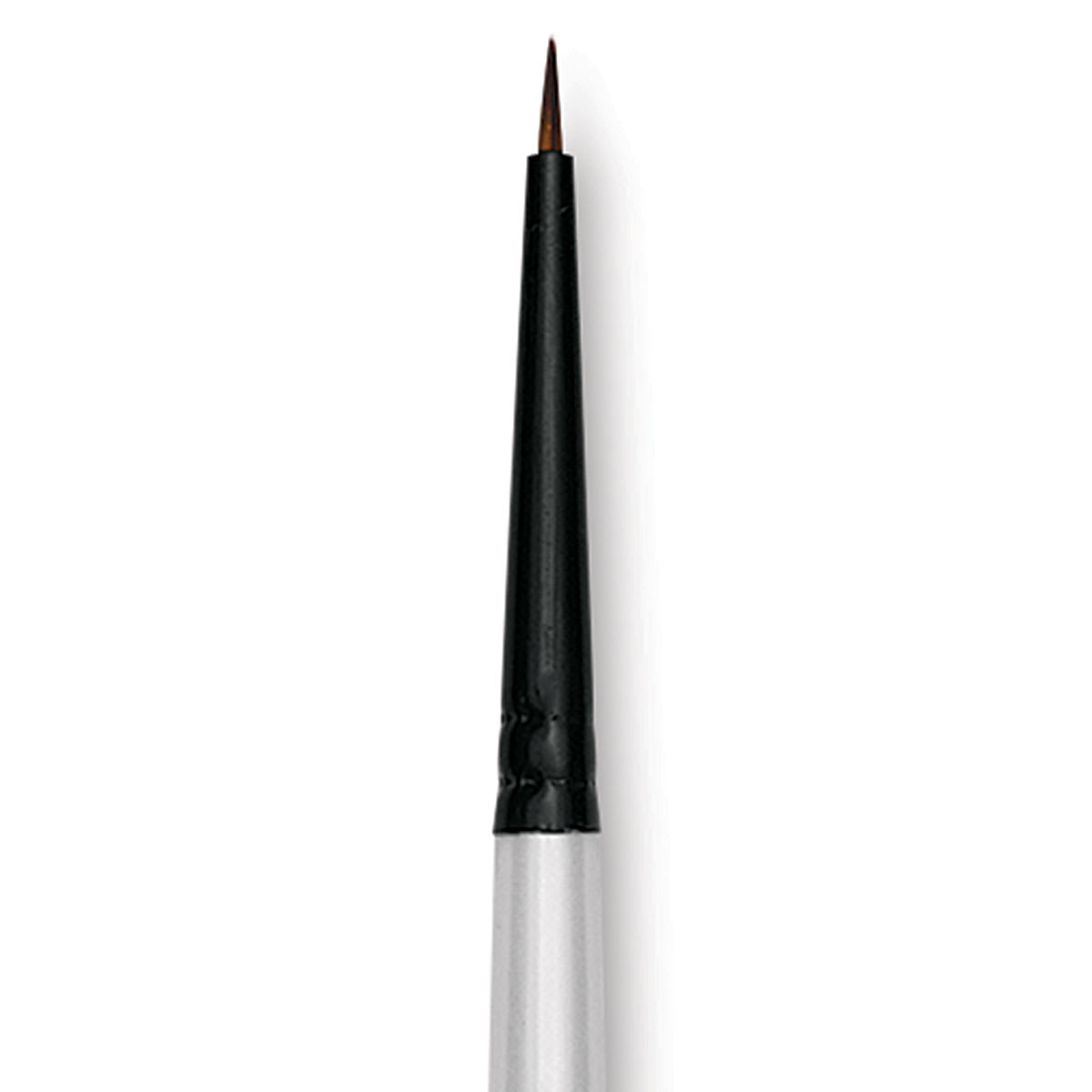 Robert Simmons Simply Simmons Synthetic Brush - Spotter, Short Handle, Size 10/0 close up