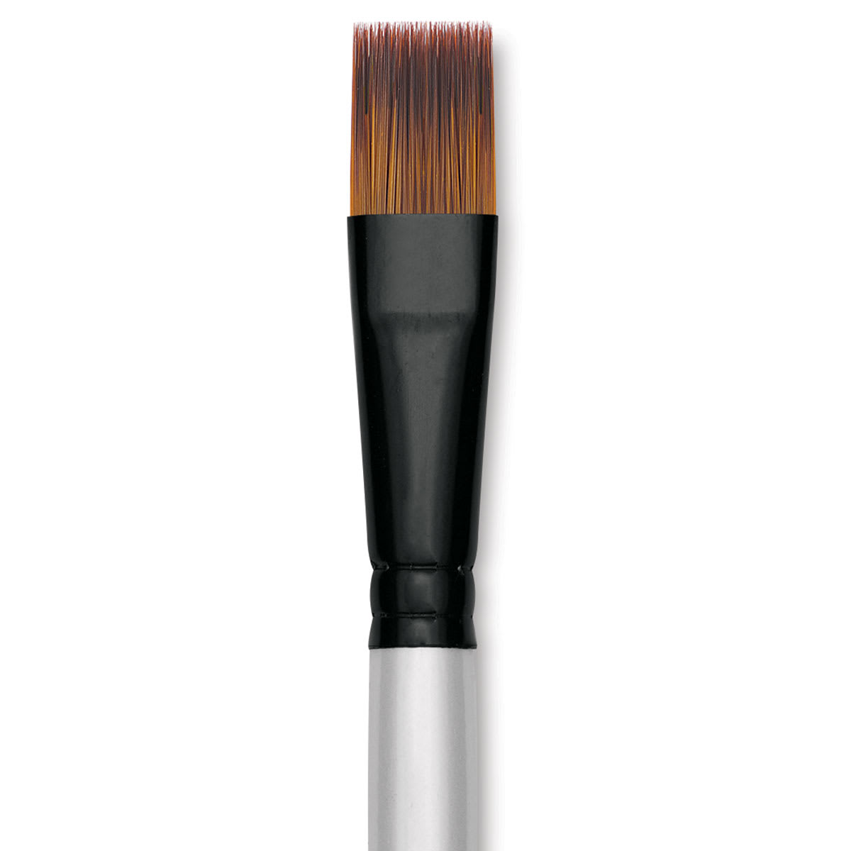 Robert Simmons Simply Simmons Synthetic Brush - Flat Comb, Short Handle, Size 5/8" close up
