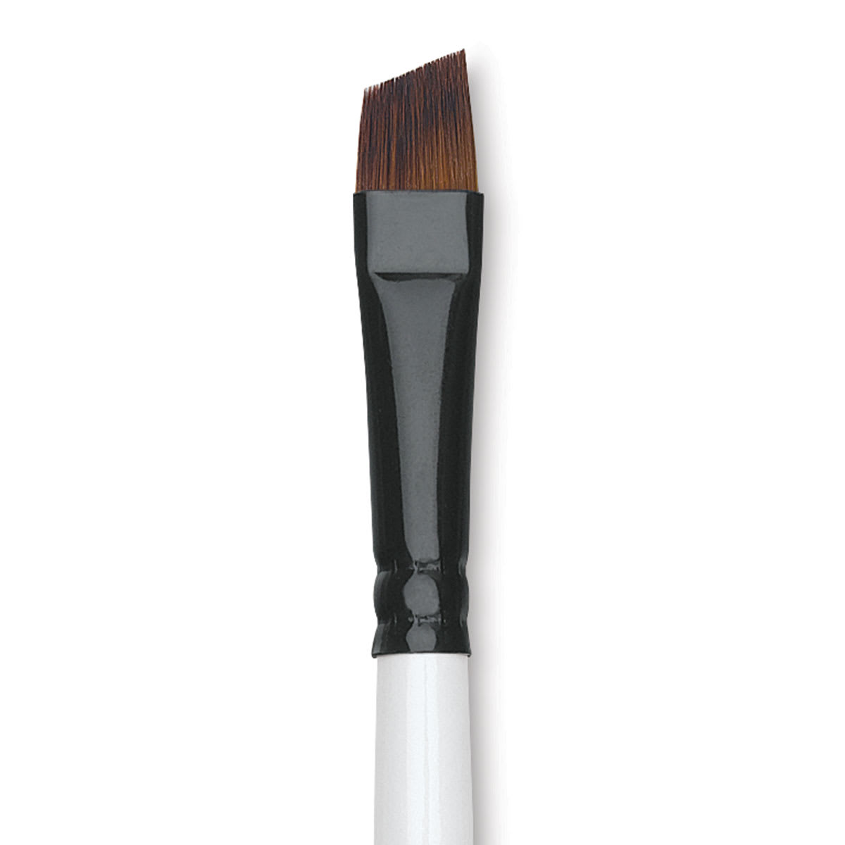 Robert Simmons Simply Simmons Synthetic Brush - Angle Comb, Short Handle, Size 3/8" close up