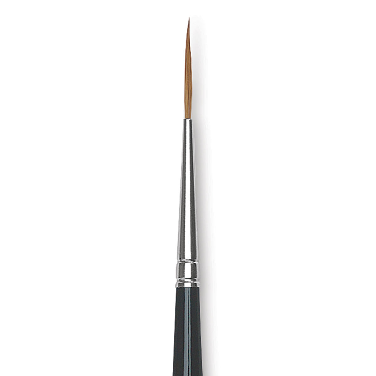 Da Vinci Maestro Kolinsky Brush - Liner, Short Handle, Size 0 close up