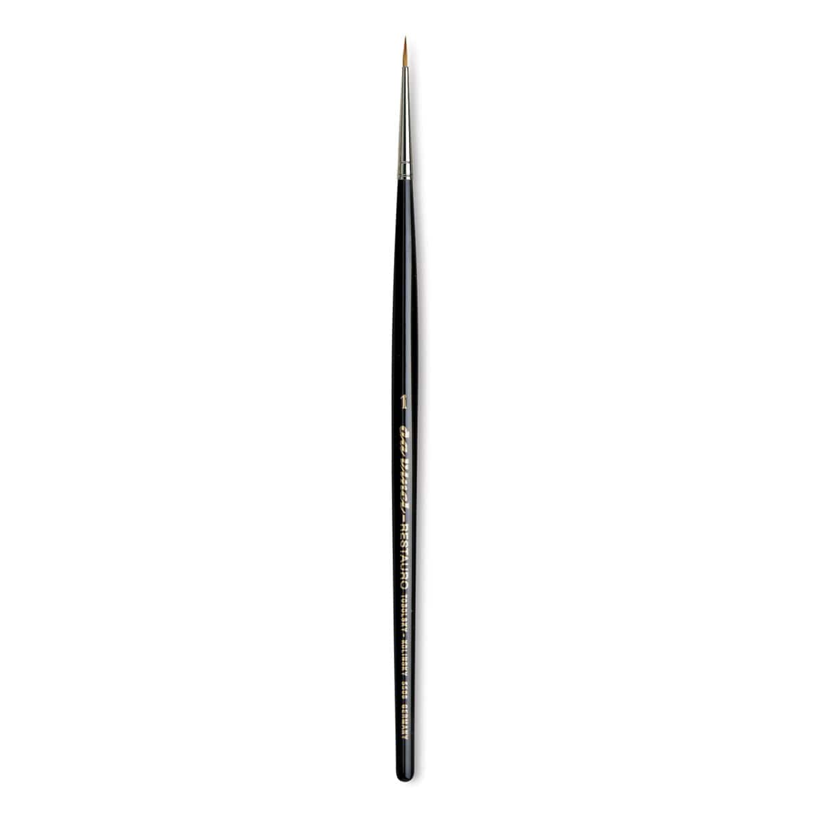 Da Vinci Maestro Kolinsky Brush - Restauro Retouch, Short Handle, Size 1