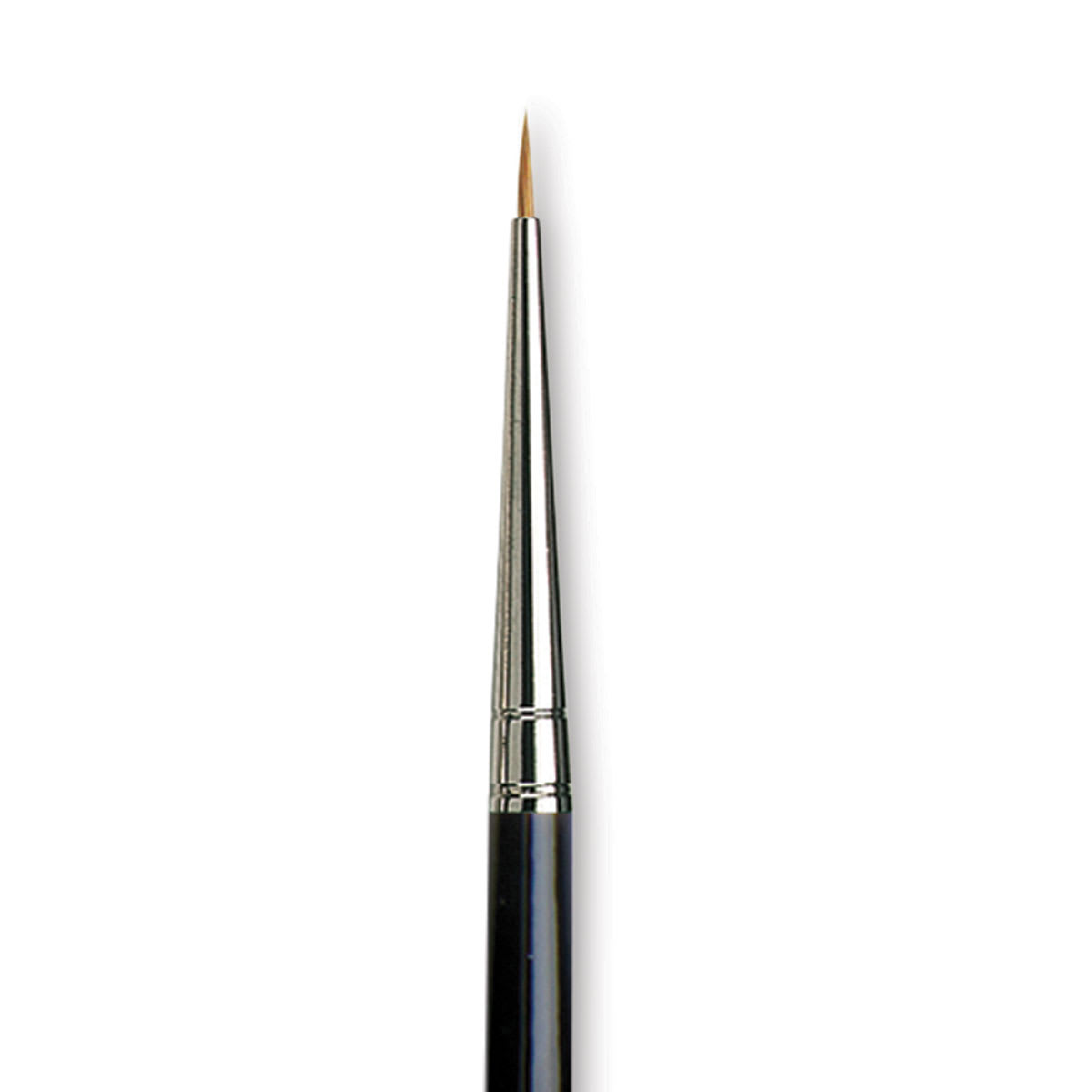 Da Vinci Maestro Kolinsky Brush - Restauro Retouch, Short Handle, Size 3/0 close up